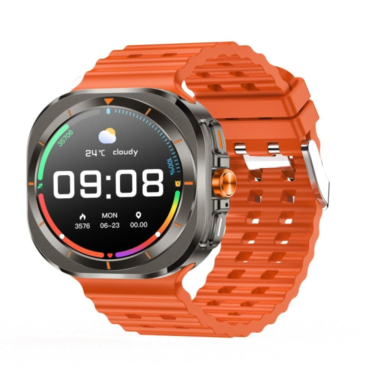 Z7 Ultra 1.46 inch Color Screen Smart Watch, Support Bluetooth Call / Health Monitoring(Orange) by buy2fix