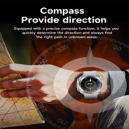 Z7 Ultra 1.46 inch Color Screen Smart Watch, Support Bluetooth Call / Health Monitoring(Black) by buy2fix