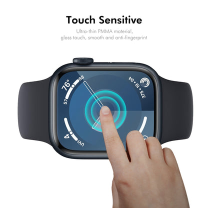 For Apple Watch Series 11 / 10 42mm 5pcs ENKAY 3D Full Coverage Soft PC Edge PMMA HD Screen Film by ENKAY