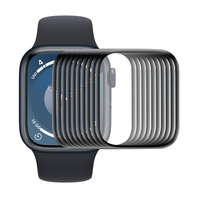For Apple Watch Series 11 / 10 42mm 10pcs ENKAY 3D Full Coverage Soft PC Edge PMMA HD Screen Film by ENKAY