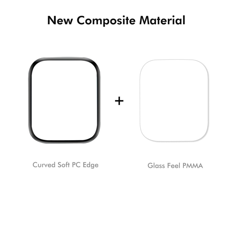 For Apple Watch Series 11 / 10 42mm 10pcs ENKAY 3D Full Coverage Soft PC Edge PMMA HD Screen Film by ENKAY