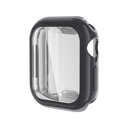 For Apple Watch Series 10 42mm Full Coverage TPU Electroplated Watch Case(Grey) - Watch Cases by buy2fix | Online Shopping UK | buy2fix