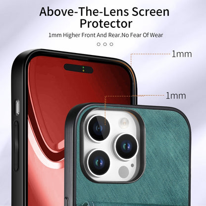 For iPhone 16 Pro Retro Card Wallet Fold Leather Phone Case with Strap(Green) by buy2fix