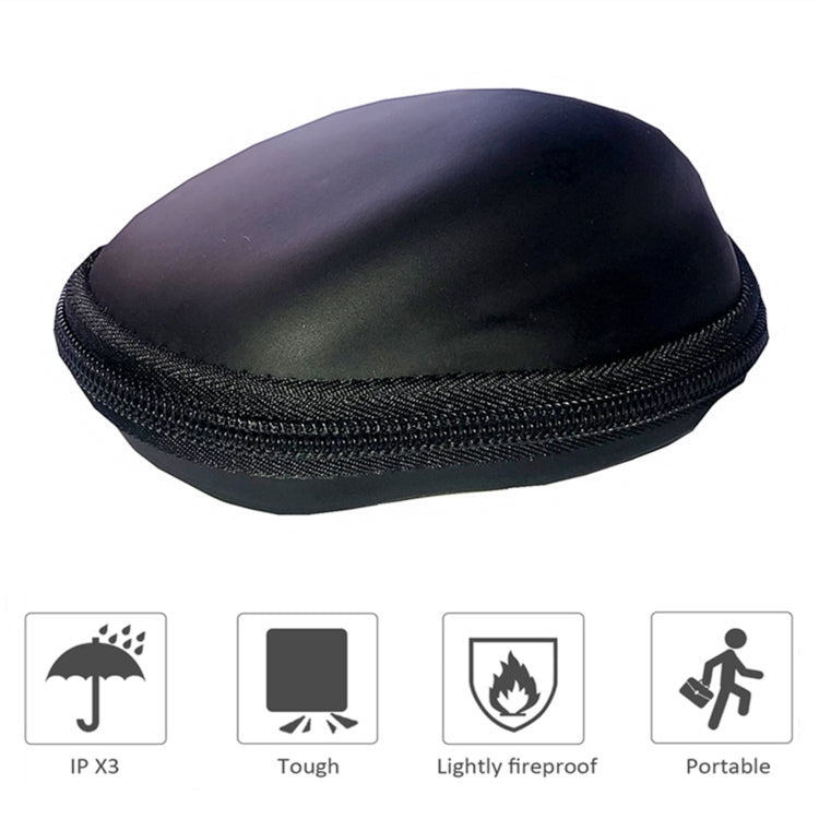 For Logitech MX Master 2S / 3S Wireless Mouse PU Waterproof Storage Bag Outdoor Travel Hard Shell Protective Case by buy2fix