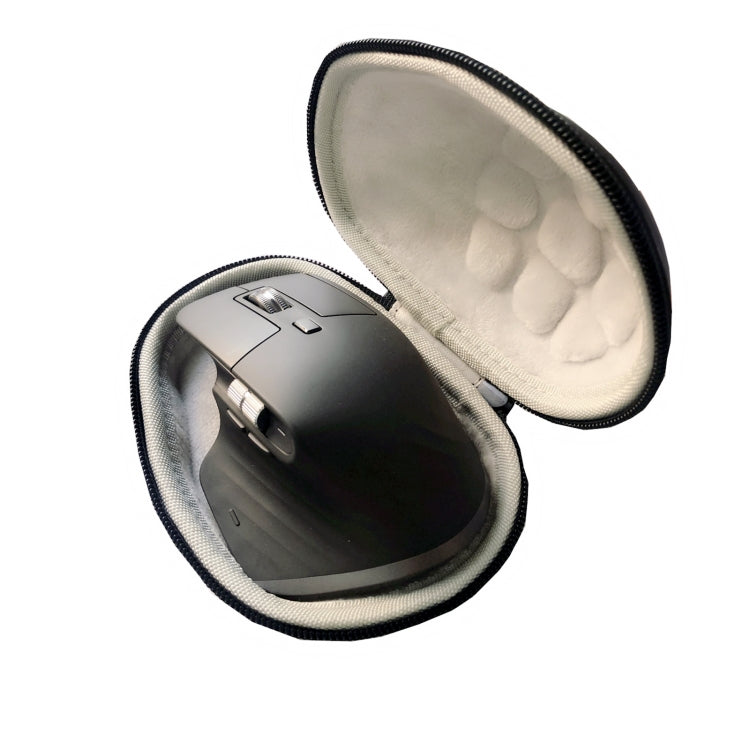 For Logitech MX Master 2S / 3S Wireless Mouse PU Waterproof Storage Bag Outdoor Travel Hard Shell Protective Case by buy2fix