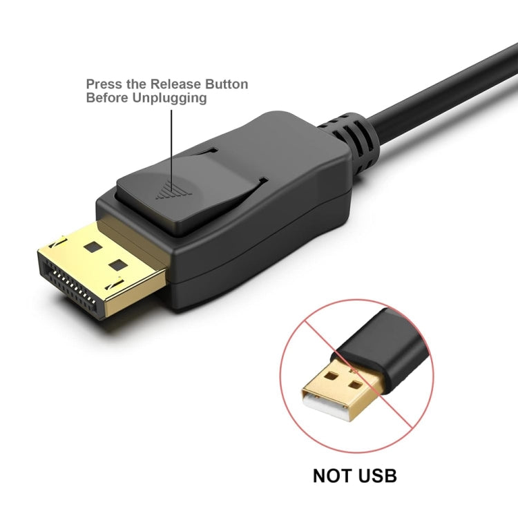 4K DisplayPort to DisplayPort 6 Feet Cable For Lenovo, Dell, HP, ASUS More by buy2fix