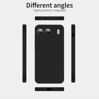 For OnePlus Nord 4 PINWUYO Sense Series Liquid Silicone TPU Phone Case(Black) - Nord 4 Cases by PINWUYO | Online Shopping UK | buy2fix