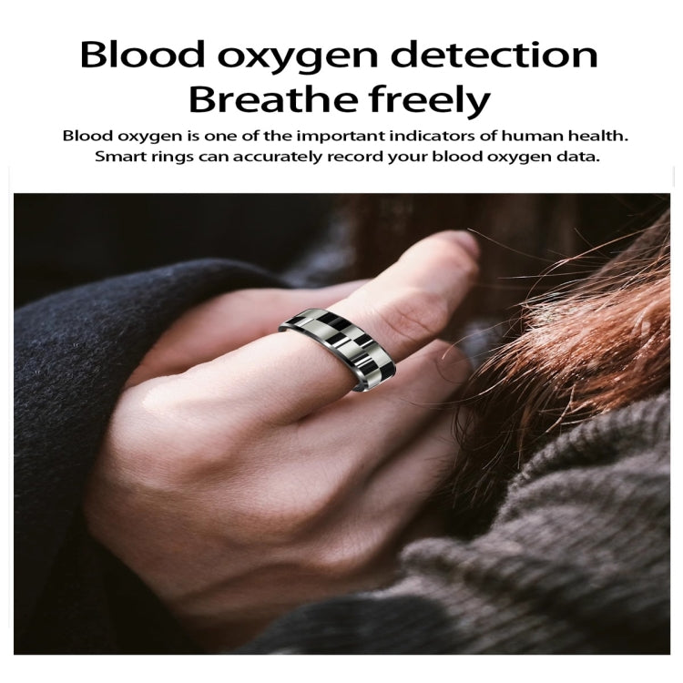 R9 SIZE 9 Smart Ring, Support Health Monitoring / Gesture Control / Somatosensory Games(Black) by buy2fix