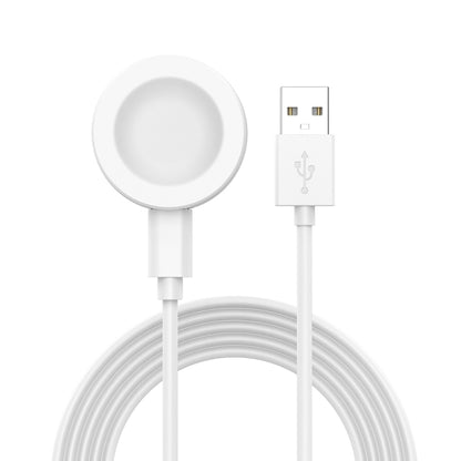 For Huawei Watch GT5 46mm USB Interface Split Type Smart Watch Charging Cable, Length: 1m(White) - Charger by buy2fix | Online Shopping UK | buy2fix