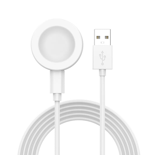 For Huawei Watch GT5 46mm USB Interface Split Type Smart Watch Charging Cable, Length: 1m(White) - Charger by buy2fix | Online Shopping UK | buy2fix