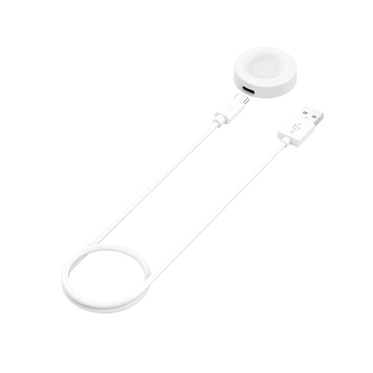 For Huawei Watch GT5 Pro 46mm USB Interface Split Type Smart Watch Charging Cable, Length: 1m(White) - Charger by buy2fix | Online Shopping UK | buy2fix