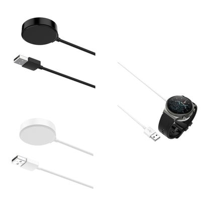 For Huawei Watch GT5 46mm USB Interface Integrated Smart Watch Charging Cable, Length: 1m(White) - Charger by buy2fix | Online Shopping UK | buy2fix