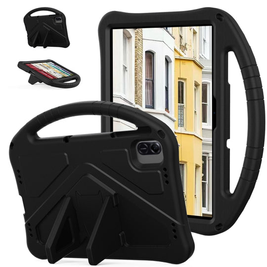 For Infinix XPad 11 inch 2024 EVA Shockproof Tablet Case with Holder(Black)