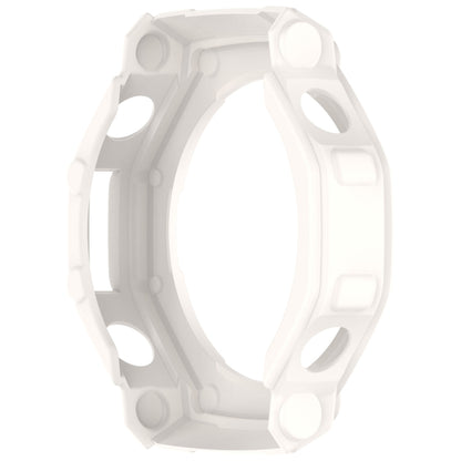 For Amazfit T-Rex3 Armor Hollow TPU Half Coverage Watch Case(Ivory White) - Watch Cases by buy2fix | Online Shopping UK | buy2fix