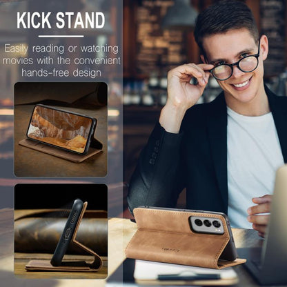 For OPPO Reno12 Pro 5G Global CaseMe 013 Multifunctional Horizontal Flip Leather Phone Case(Brown) - OPPO Cases by CaseMe | Online Shopping UK | buy2fix