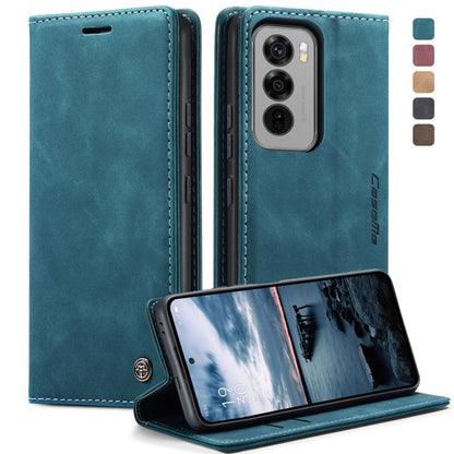 For OPPO Reno12 Pro 5G Global CaseMe 013 Multifunctional Horizontal Flip Leather Phone Case(Blue) - OPPO Cases by CaseMe | Online Shopping UK | buy2fix