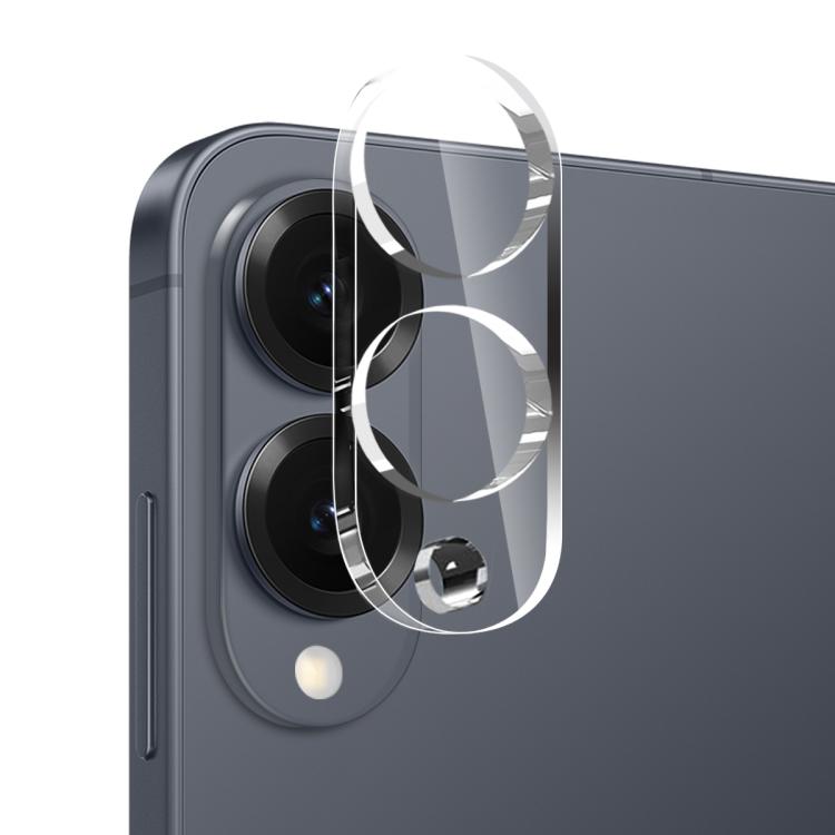 For Samsung Galaxy S25 Edge 5G NORTHJO TPU Case with Screen and Lens Film, Support Fingerprint Unlock(Transparent) - Galaxy S25 Edge 5G Cases by NORTHJO | Online Shopping UK | buy2fix