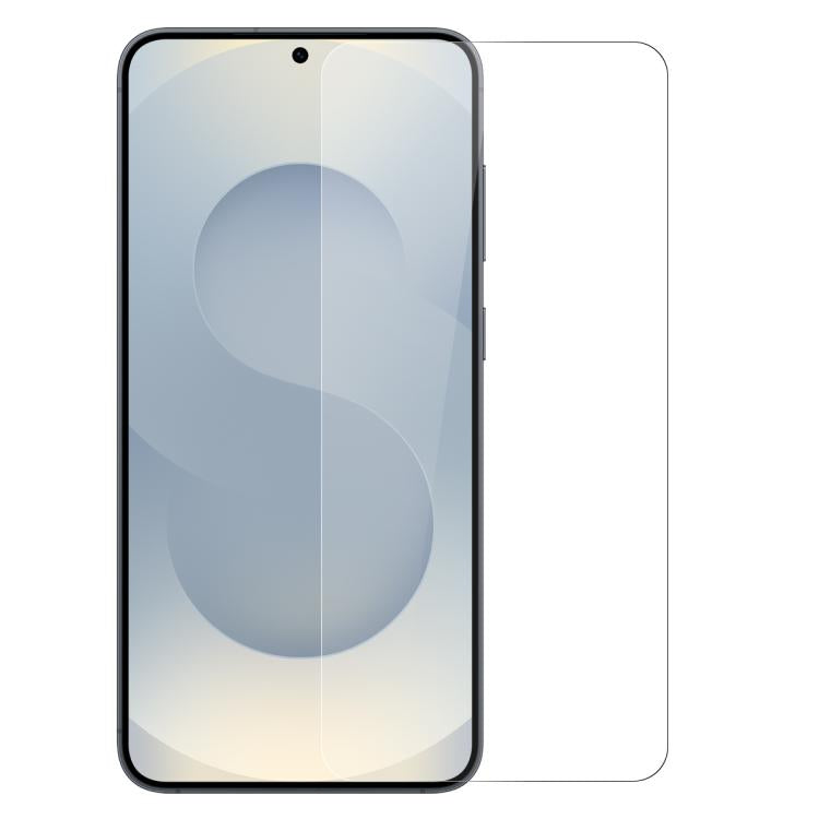 For Samsung Galaxy S25 Edge 5G NORTHJO TPU Case with Screen Film, Support Fingerprint Unlock(Transparent) - Galaxy S25 Edge 5G Cases by NORTHJO | Online Shopping UK | buy2fix