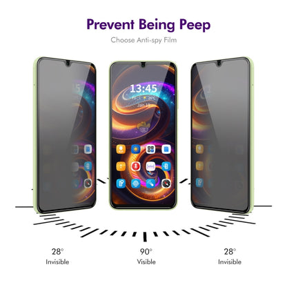 For Samsung Galaxy A06 4G ENKAY Easy Install Anti-peeping Privacy Tempered Glass Film - Galaxy Tempered Glass by ENKAY | Online Shopping UK | buy2fix