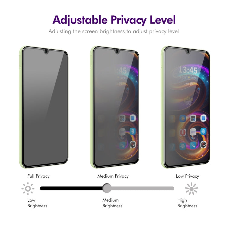For Samsung Galaxy A06 4G ENKAY Easy Install Anti-peeping Privacy Tempered Glass Film - Galaxy Tempered Glass by ENKAY | Online Shopping UK | buy2fix