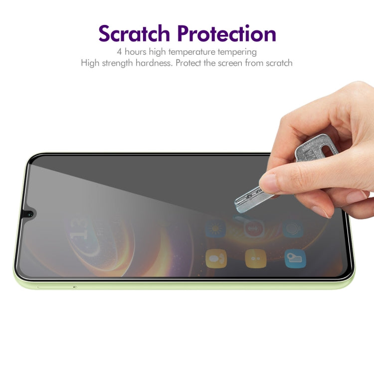For Samsung Galaxy A06 4G ENKAY Easy Install Anti-peeping Privacy Tempered Glass Film - Galaxy Tempered Glass by ENKAY | Online Shopping UK | buy2fix