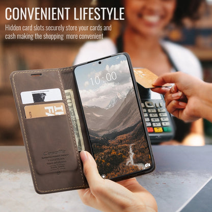 For Xiaomi 14T CaseMe 013 Multifunctional Horizontal Flip Leather Phone Case(Coffee) - Xiaomi Cases by CaseMe | Online Shopping UK | buy2fix