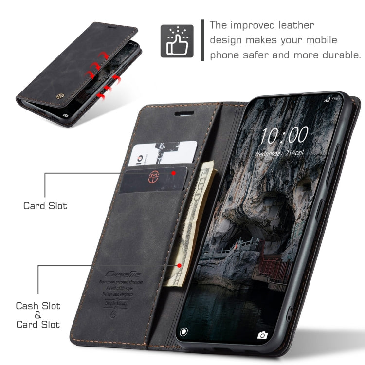For Xiaomi 14T CaseMe 013 Multifunctional Horizontal Flip Leather Phone Case(Black) - Xiaomi Cases by CaseMe | Online Shopping UK | buy2fix