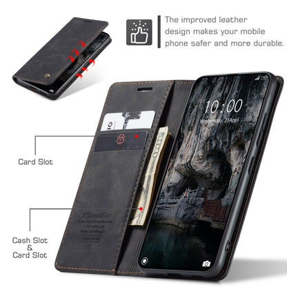 For Xiaomi 14T CaseMe 013 Multifunctional Horizontal Flip Leather Phone Case(Black) - Xiaomi Cases by CaseMe | Online Shopping UK | buy2fix