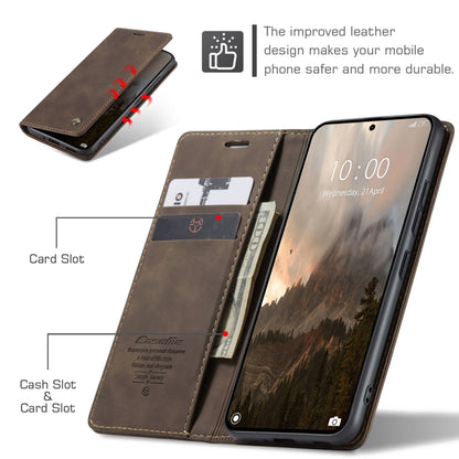 For Xiaomi 14T Pro CaseMe 013 Multifunctional Horizontal Flip Leather Phone Case(Coffee) - Xiaomi Cases by CaseMe | Online Shopping UK | buy2fix