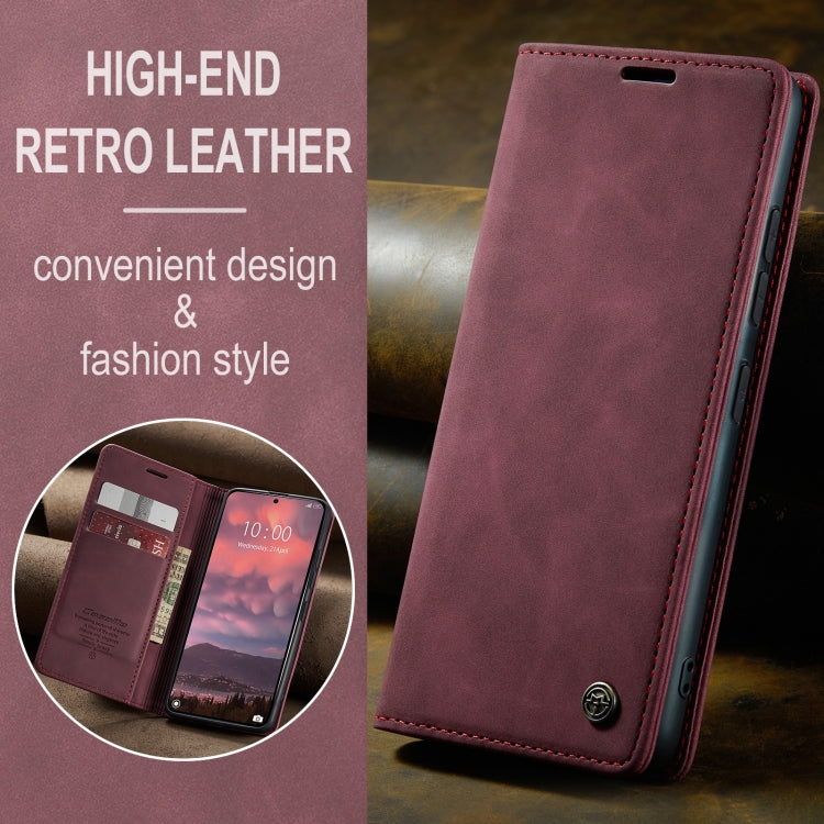 For Xiaomi 14T Pro CaseMe 013 Multifunctional Horizontal Flip Leather Phone Case(Red) - Xiaomi Cases by CaseMe | Online Shopping UK | buy2fix