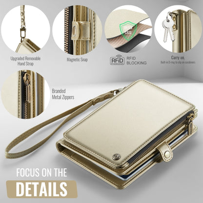CaseMe-Me60 Multi-functional Anti-theft Swipe Passport Wallet(Gold) -  by CaseMe | Online Shopping UK | buy2fix