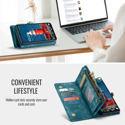 For Samsung Galaxy A16 5G CaseMe 008 Detachable Multifunctional Leather Phone Case(Blue) by CaseMe