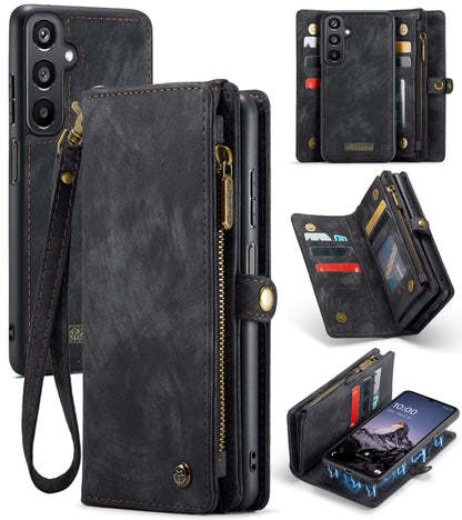 For Samsung Galaxy A16 5G CaseMe 008 Detachable Multifunctional Leather Phone Case(Black) by CaseMe