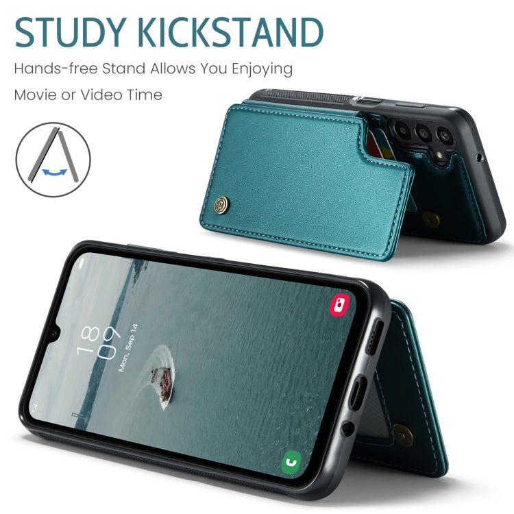 For Samsung Galaxy A16 5G CaseMe C22 Card Slots Holder RFID Anti-theft Phone Case(Green) by CaseMe