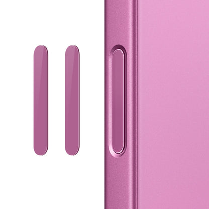 For iPhone 16 / 16 Plus / 16 Pro / 16 Pro Max NORTHJO 2Pcs Camera Control Button Protector Tempered Glass Film(Pink) - iPhone 16 Pro Max Tempered Glass by NORTHJO | Online Shopping UK | buy2fix