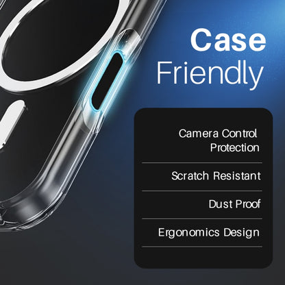 For iPhone 16 / 16 Plus / 16 Pro / 16 Pro Max NORTHJO 2Pcs Camera Control Button Protector Tempered Glass Film(Blue) - iPhone 16 Pro Max Tempered Glass by NORTHJO | Online Shopping UK | buy2fix