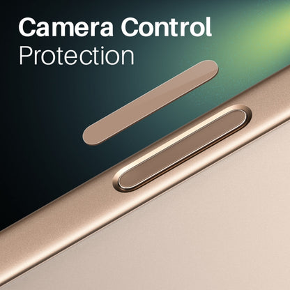 For iPhone 16 / 16 Plus / 16 Pro / 16 Pro Max NORTHJO 2Pcs Camera Control Button Protector Tempered Glass Film(Desert) - iPhone 16 Pro Max Tempered Glass by NORTHJO | Online Shopping UK | buy2fix