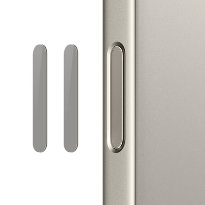 For iPhone 16 / 16 Plus / 16 Pro / 16 Pro Max NORTHJO 2Pcs Camera Control Button Protector Tempered Glass Film(Natural) - iPhone 16 Pro Max Tempered Glass by NORTHJO | Online Shopping UK | buy2fix