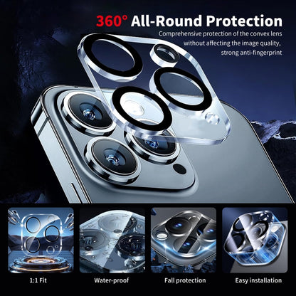 For iPhone 16 Pro Max ENKAY Hat-Prince Card Slot Wallet TPU Back Leather Phone Case with Lens Film(Dark Blue) by ENKAY