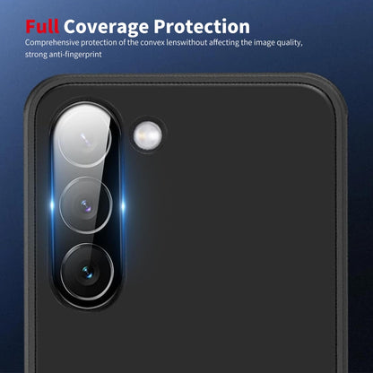 For Samsung Galaxy S24 5G ENKAY Hat-Prince Card Slot Wallet TPU Back Leather Phone Case with Lens Film(Dark Blue) - Galaxy S24 5G Cases by ENKAY | Online Shopping UK | buy2fix