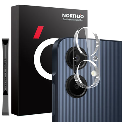 For Samsung Galaxy A06 4G NORTHJO Camera Lens Protector 3D HD Tempered Glass Film(Clear) - Galaxy Tempered Glass by NORTHJO | Online Shopping UK | buy2fix