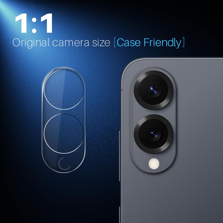 For Samsung Galaxy S25 Edge 5G NORTHJO Camera Lens Protector 3D HD Tempered Glass Film(Clear) - Galaxy S25 Edge 5G Tempered Glass by NORTHJO | Online Shopping UK | buy2fix