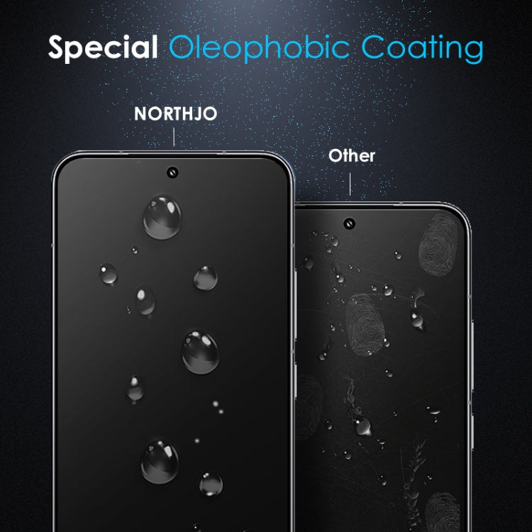 For Xiaomi 15 5G NORTHJO A++ Screen Tempered Glass Film, Support Fingerprint Unlock - 15 Tempered Glass by NORTHJO | Online Shopping UK | buy2fix
