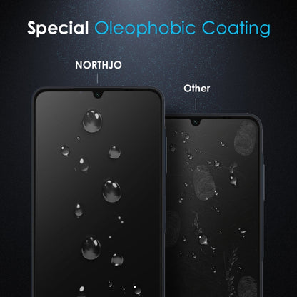 For Samsung Galaxy A06 4G NORTHJO A++ Screen Full Glue Silk Printing Tempered Glass Film - Galaxy Tempered Glass by NORTHJO | Online Shopping UK | buy2fix