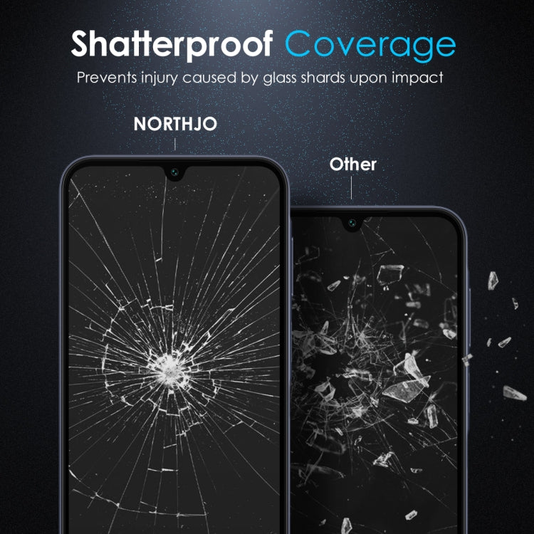 For Samsung Galaxy A26 5G NORTHJO A++ Screen Full Glue Silk Printing Tempered Glass Film - Galaxy Tempered Glass by NORTHJO | Online Shopping UK | buy2fix