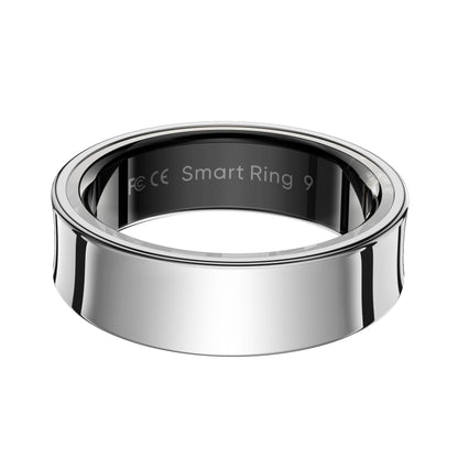 R09 SIZE 8 Smart Ring, Support Heart Rate / Blood Oxygen / Sleep Monitoring / Multiple Sports Modes(Silver) by buy2fix