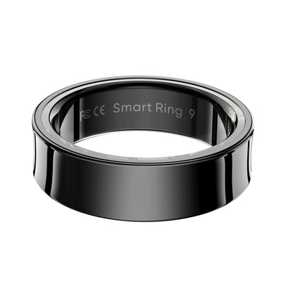 R09 SIZE 9 Smart Ring, Support Heart Rate / Blood Oxygen / Sleep Monitoring / Multiple Sports Modes(Black) by buy2fix