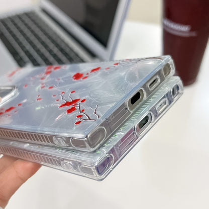 For Samsung Galaxy S25 Ultra 5G Electroplating Flower Texture TPU Phone Case(Little Wildflower SH3) by buy2fix