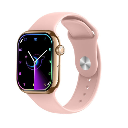 KL08 2.04 inch Color Screen Smart Watch Silicone Strap, Support Bluetooth Call(Pink) by buy2fix