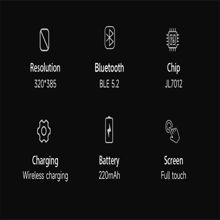 KL08 2.04 inch Color Screen Smart Watch Milan Steel Strap, Support Bluetooth Call(Black) by buy2fix